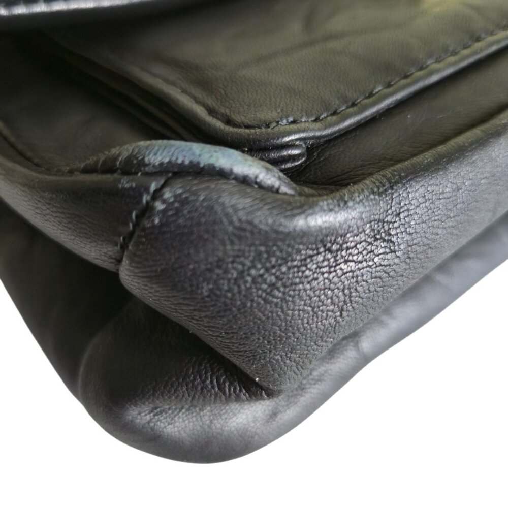 Zadig & Voltaire Ziggy Black Quilted Matelassé Clous Shoulder Bag - Picture 13 of 16